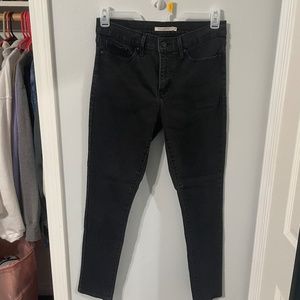 Levi's 311 Black Denim Jeans Size 29